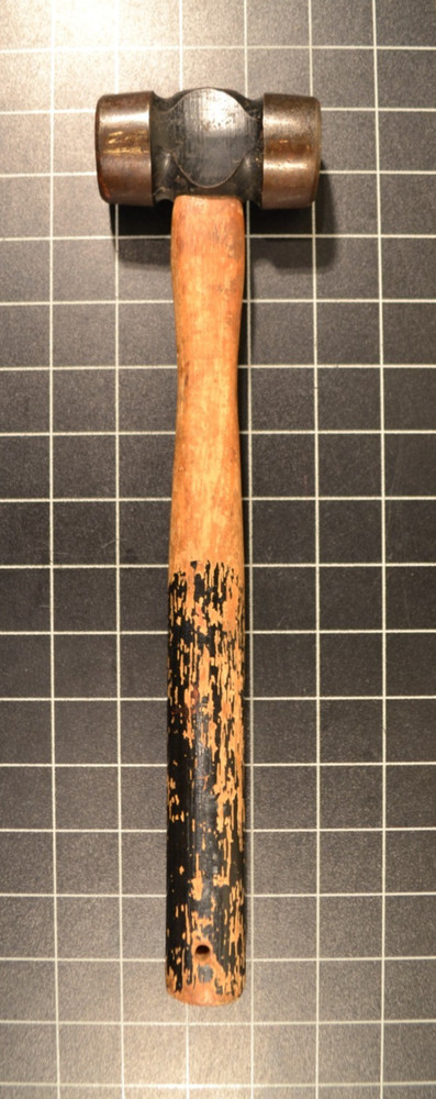 VAUGHAN LINEMAN DOUBLE HEADED HAMMER - ORIGINAL HANDLE - GOOD CONDITION