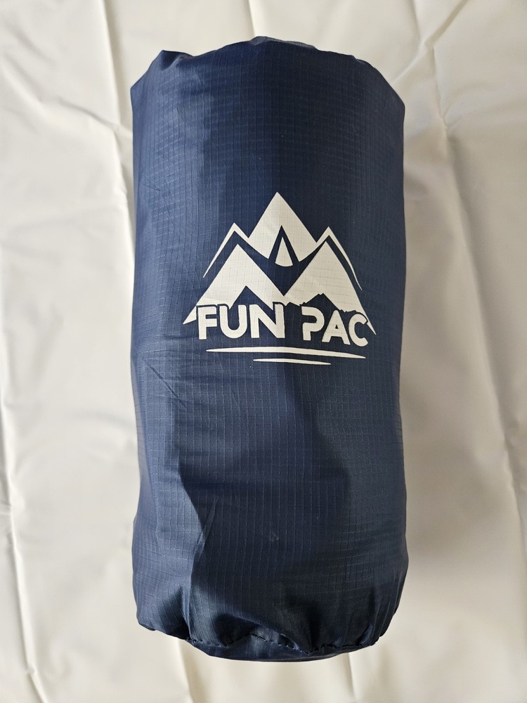 FUN PAC Sleeping Pad For Camping New Blue
