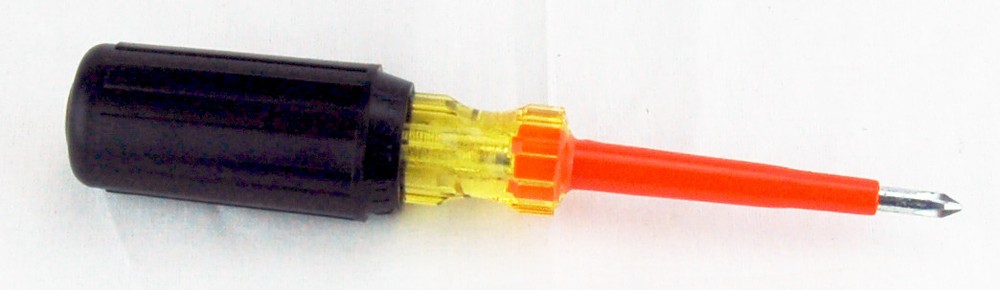 Cementex #1 x 3″ Phillips Tip Screwdriver, Cushion Grip - 10094606
