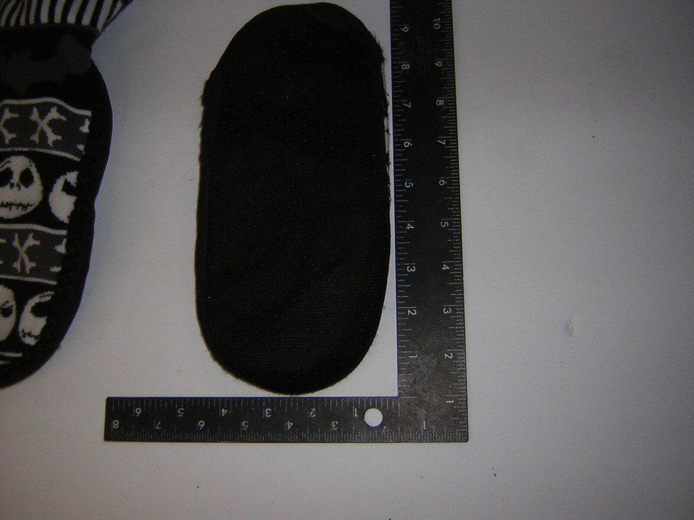 Nightmare Before Christmas Jack Skellington footed socks / slippers