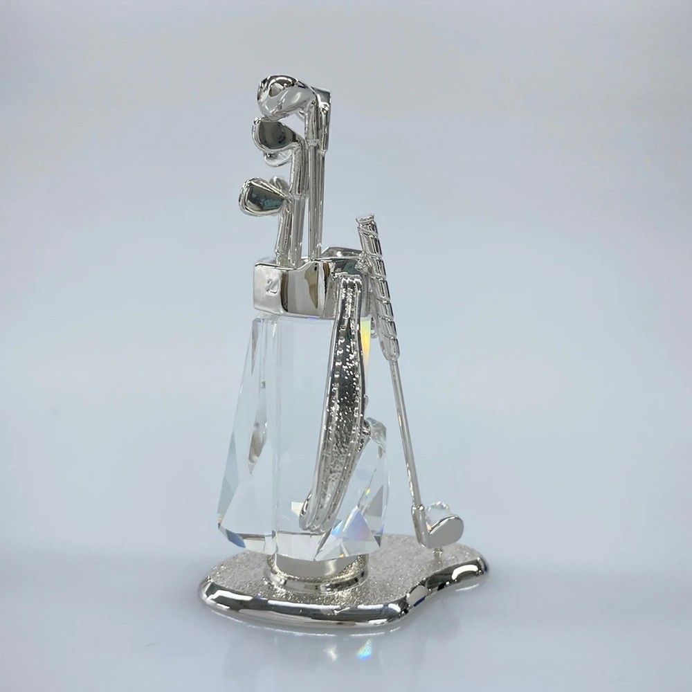 SWAROVSKI - Clear Silver Swarovski Crystal Hardware Accessory