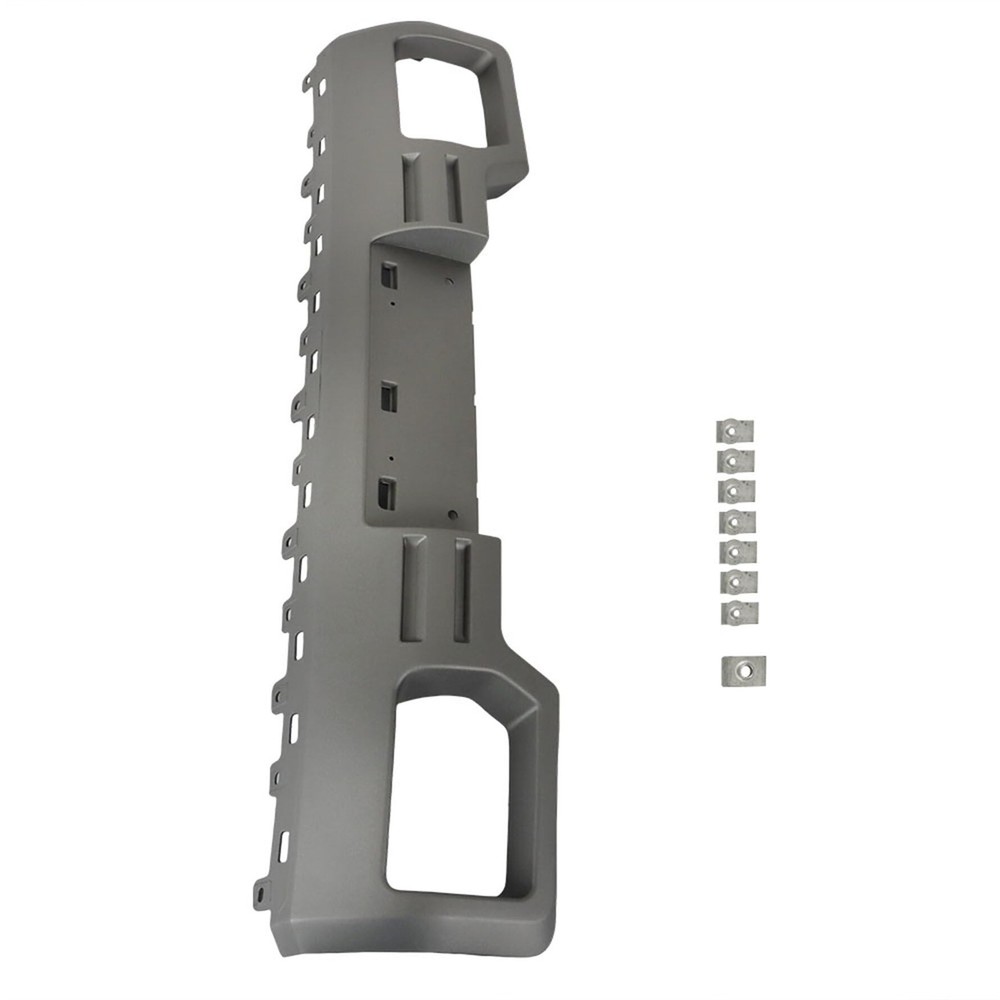 Front Bumper Mid Section Skid Plate Replacement for 2014 2015 Sierra 1500