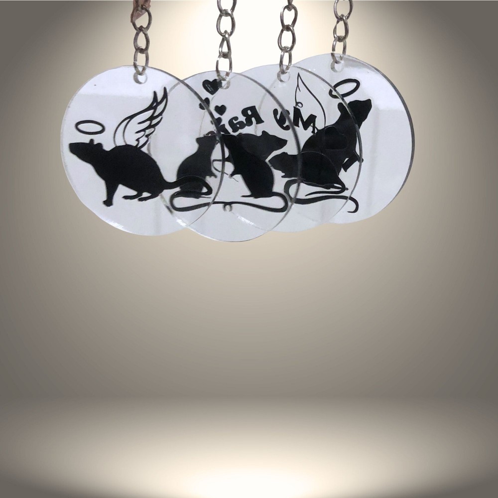 Delightful Rat Keychains