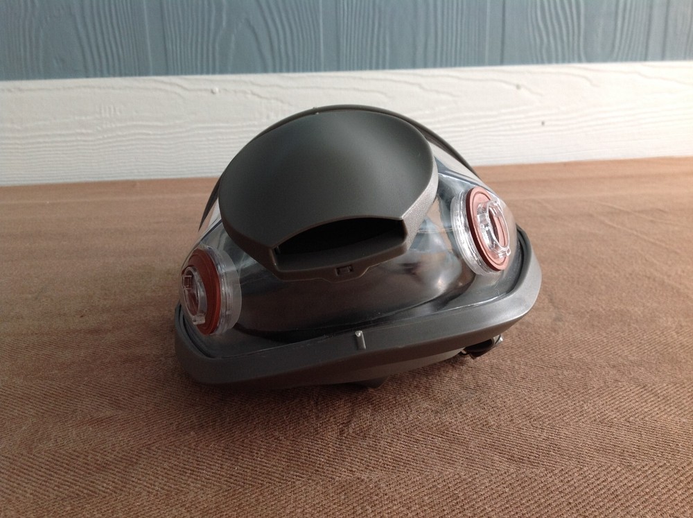 Clear Face Gas Mask