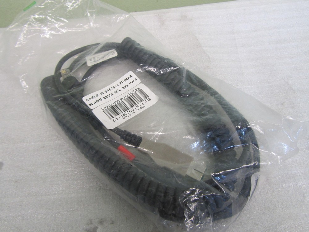 NEW Metrologic Barcode Scanner Cables 53276D-N-3-TG