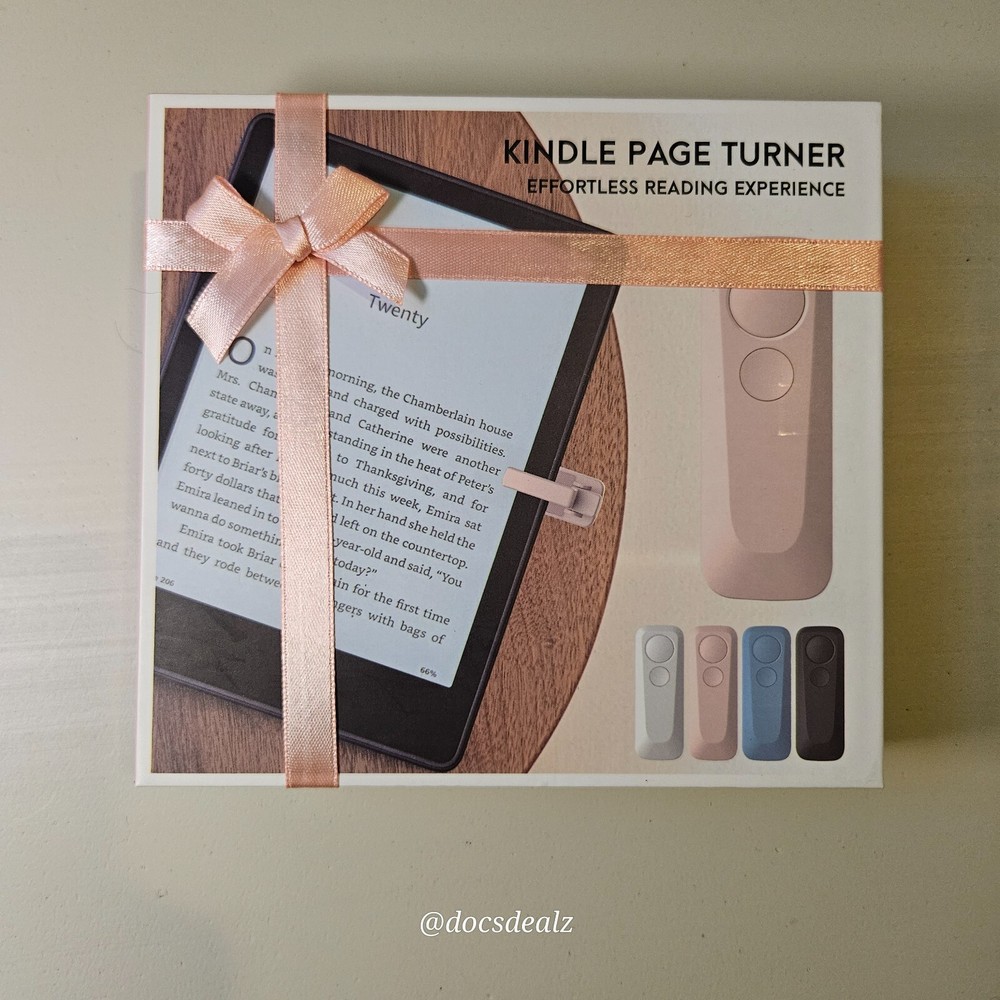 Kindle Page Turner and Camera Remote Black
