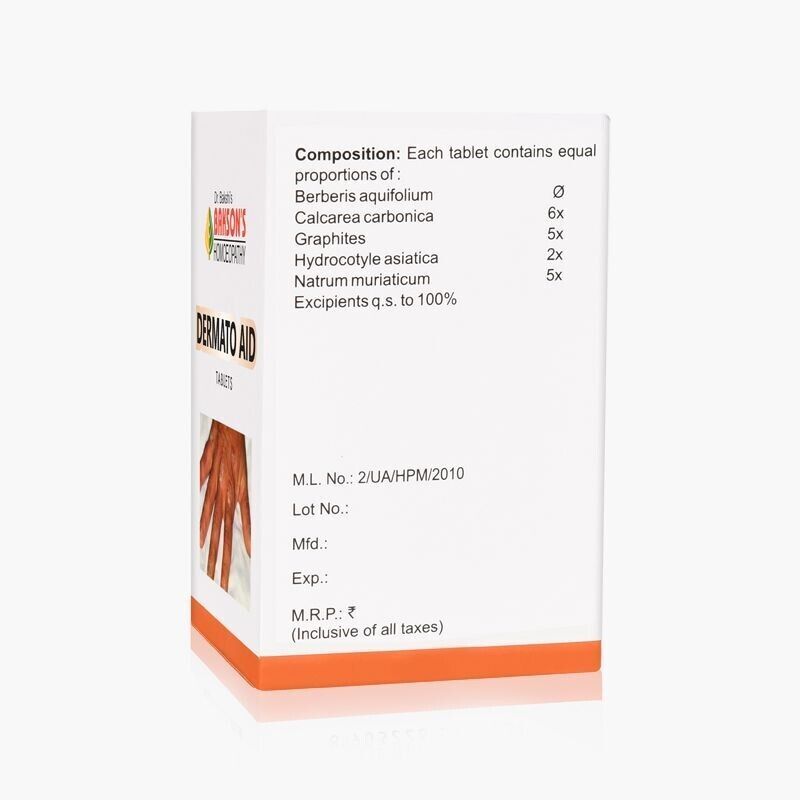 Bakson Homeopathy Dermato Aid Tablet (75tab)