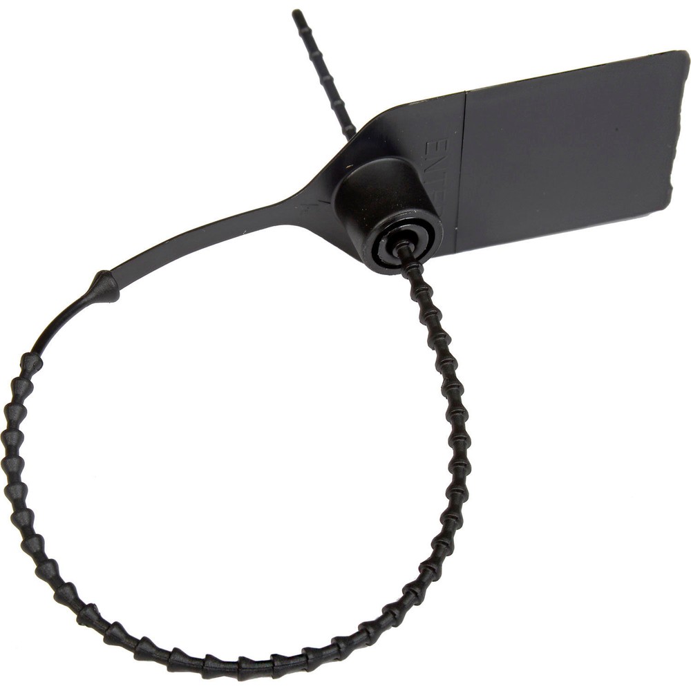 Adjustable Extinguisher Tamper Seal 9"L Black 100/Pack