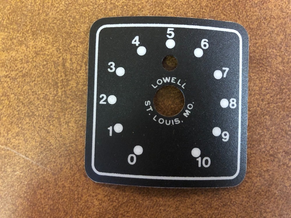 Lowell 10LC2 Rack Mount Volume Control