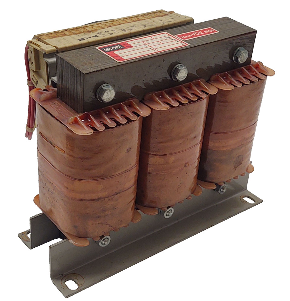 🔥ISMET 0.370 kVA Transformer 200-265 Primary Voltage Pulled from a BOY MACHINE