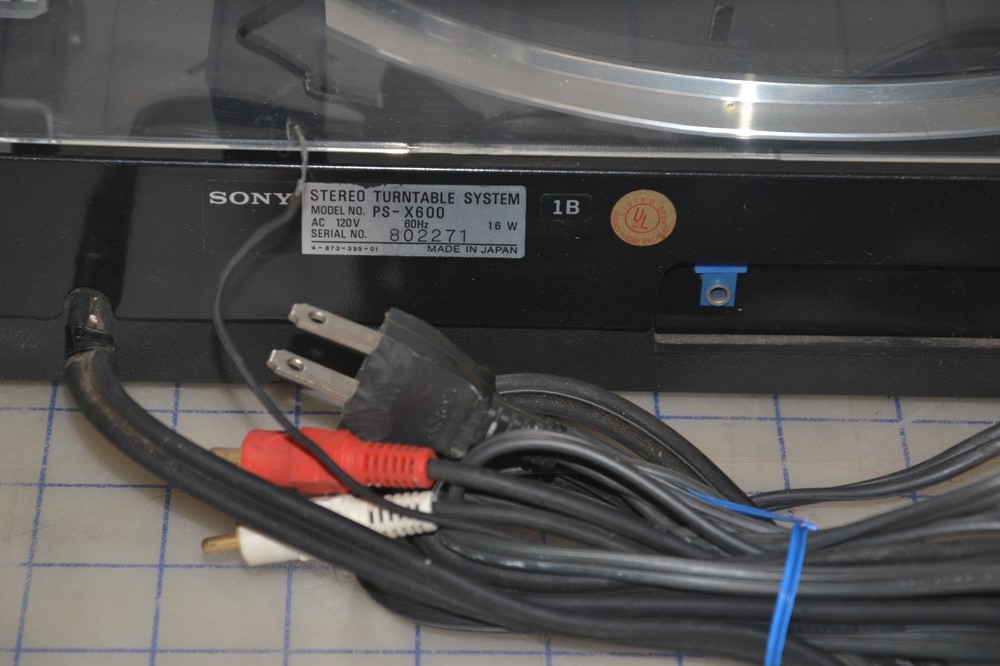 Works Great!!! Vintage Sony PS-X600 Fully Automatic Direct-Drive Turntable