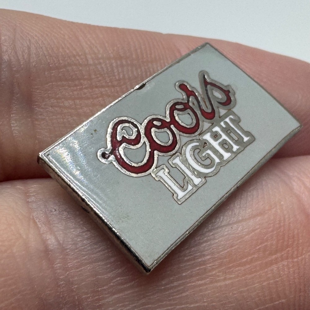 Coors Light Beer Brand Enamel Lapel Pin