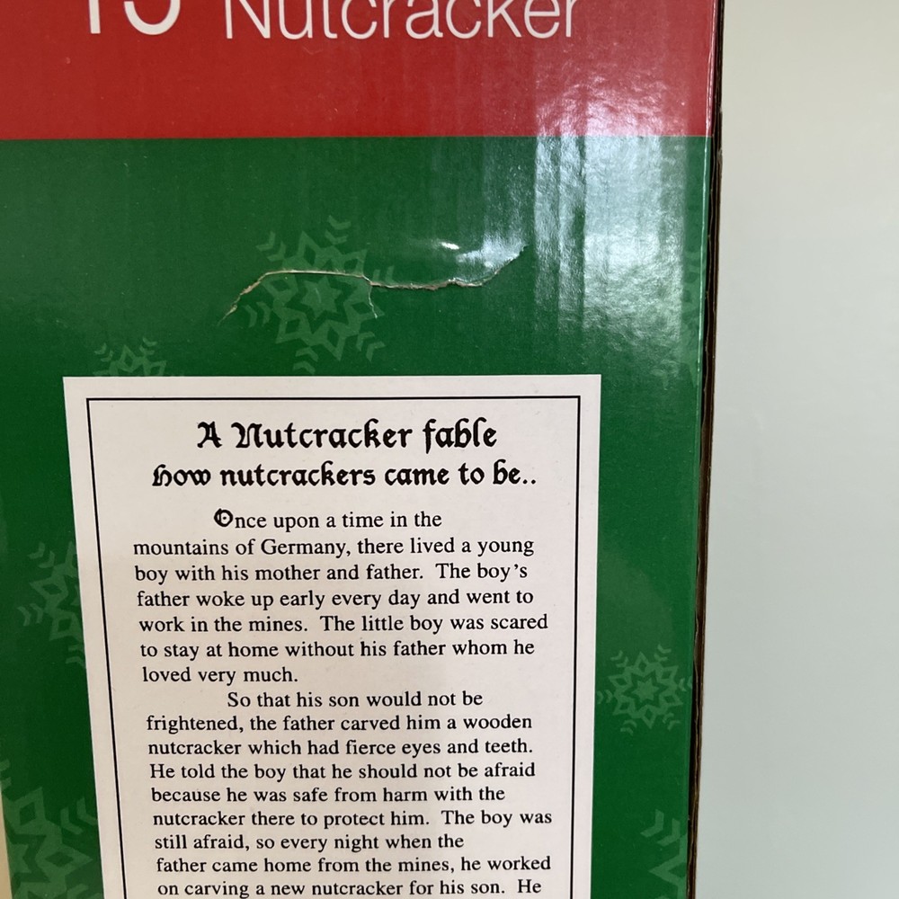 Kurt S. Adler Wooden Nutcracker Collection, Wine Server, 15in