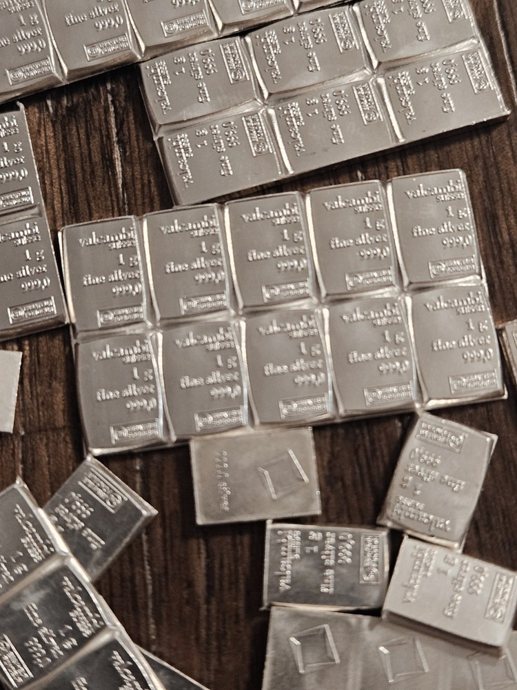 Valcambi Suisse Silver 1 Gram Bar
