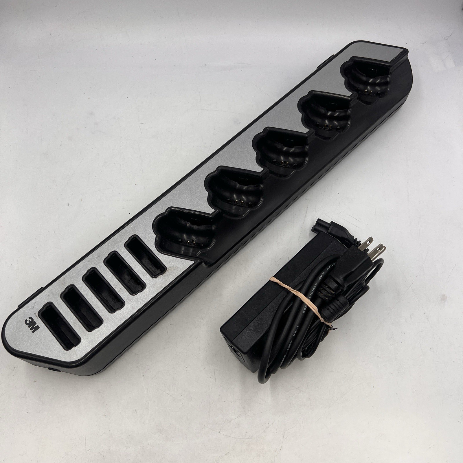 3M PAR G5 Drive Thru 5 Battery Charger Wireless Headset Bays G5F1 Power Adapter