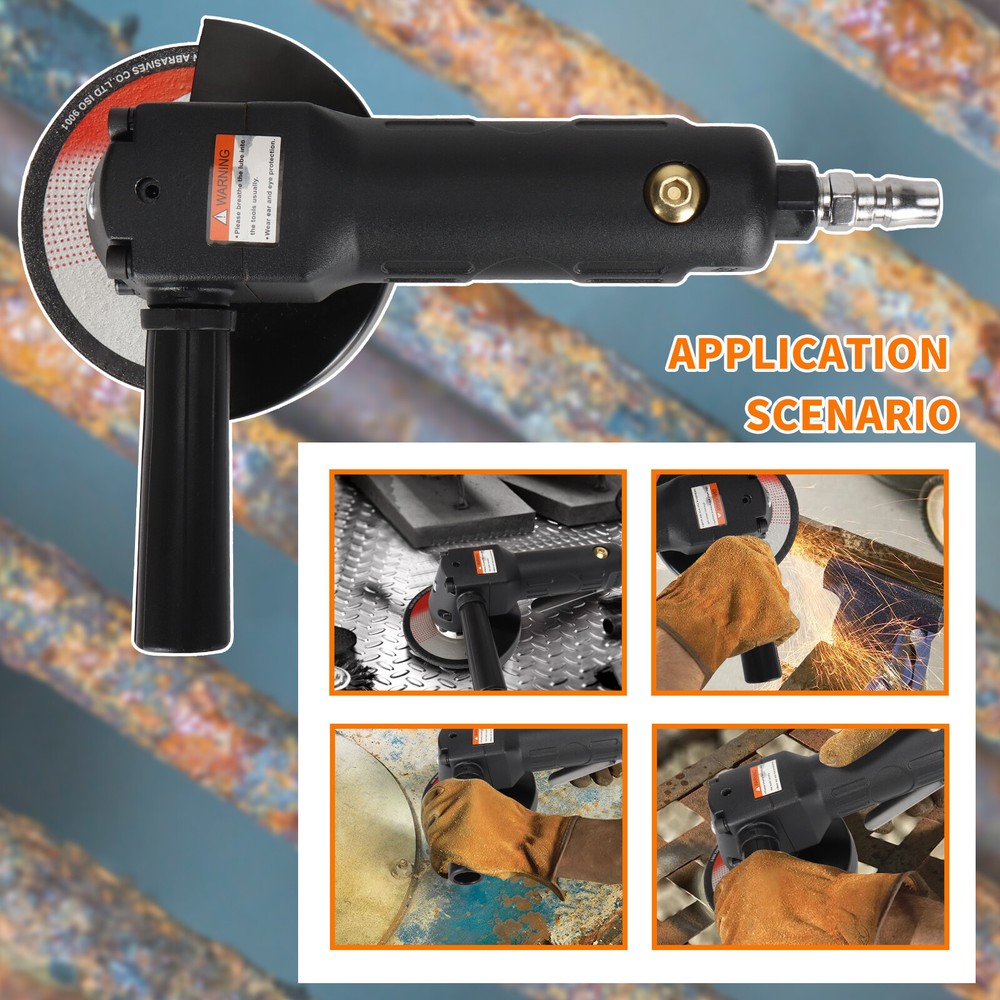 100MM Air Powered Angle Grinder Tool Metal Cut Off Tool For Gringing & Cutting