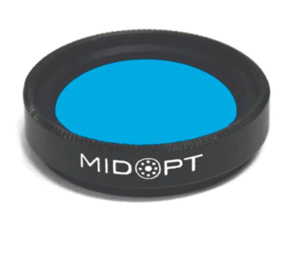 Midopt BP470-22.5 Optical Blue Bandpass Filter 22.5mm