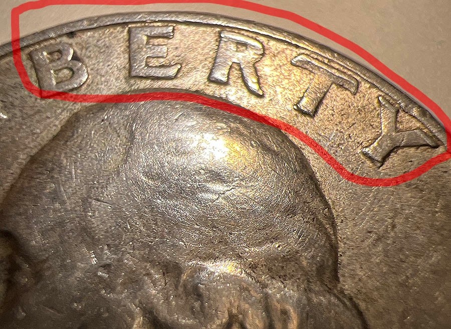 RARE 1964 D Quarter Error