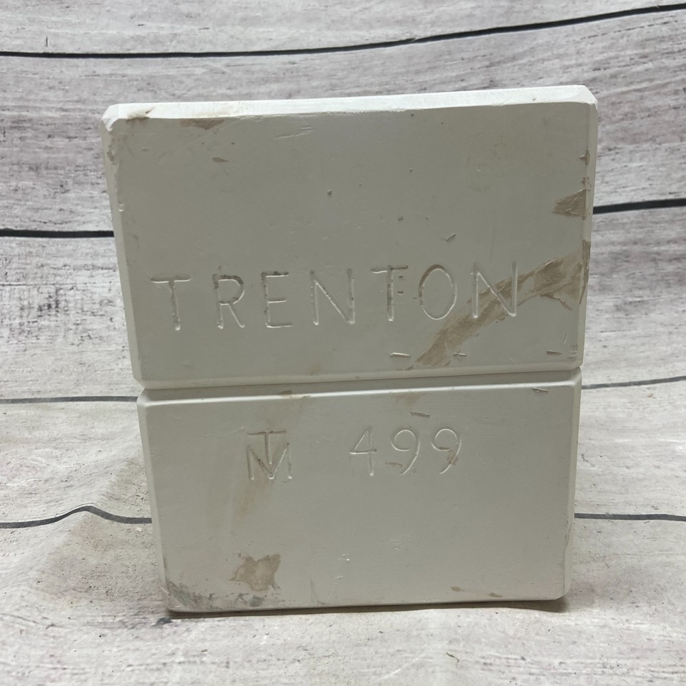 Trenton Ceramic Casting Mold Textured Vase Planter #499