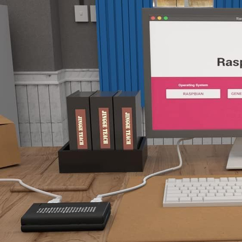 Pi Zero 2 W Case/Zero W Case, 7 in 1 Basic Starter Kit with 20Pin GPIO Header, O