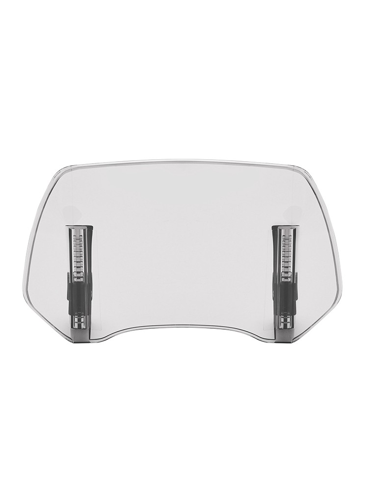 Universal Adjustable Windshield Clip On Wind Screen Deflector Extension Spoiler#