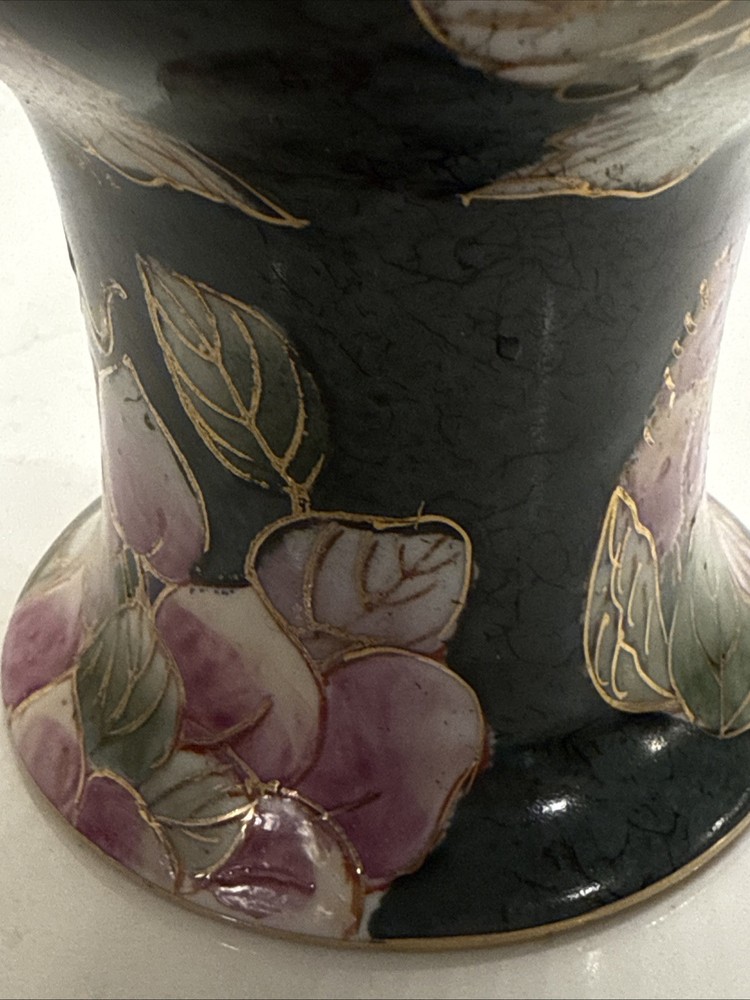 Andrea By Adela Hand Painted Fruit Vase 10”