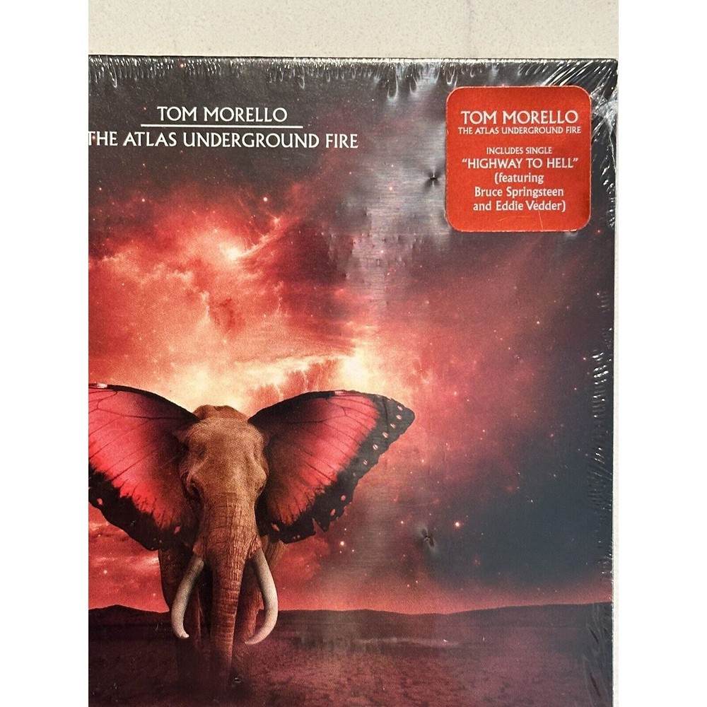 Rage Against The Machine Tom Morello Signed Autographed CD Cover #2