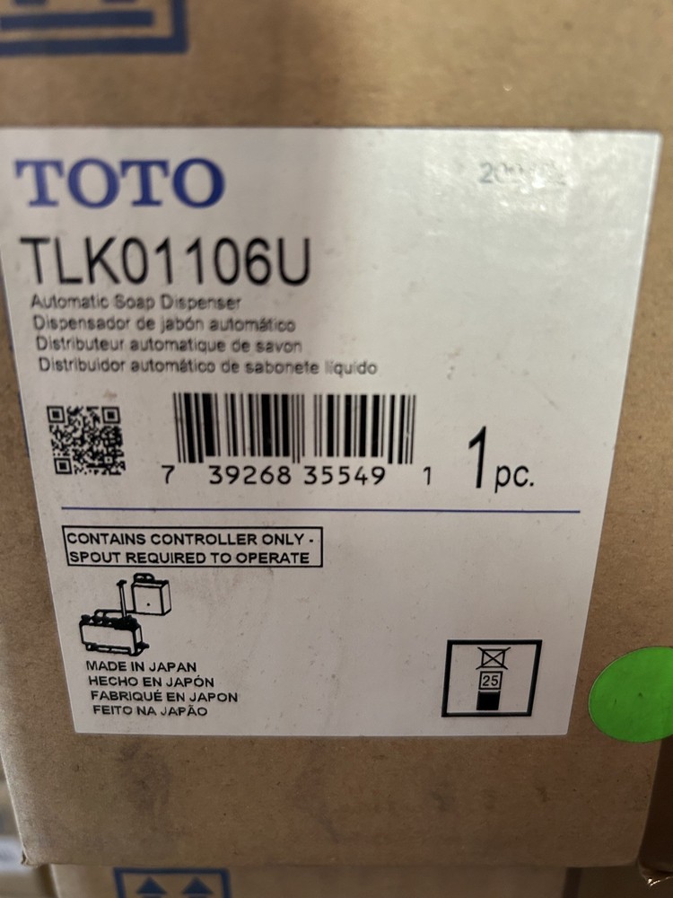 TOTO® Touchless Auto Sensor Soap Dispenser with Controller TLK01106U