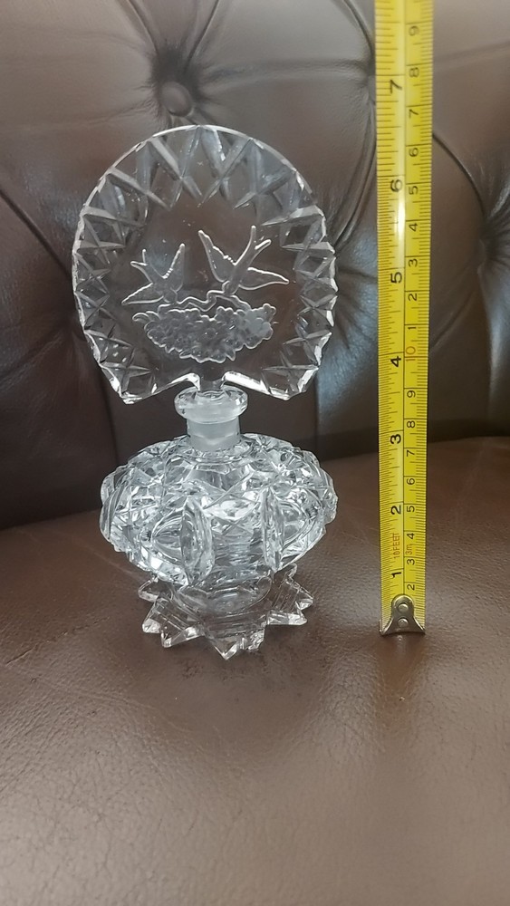 Vintage Crystal Parfum Bottle