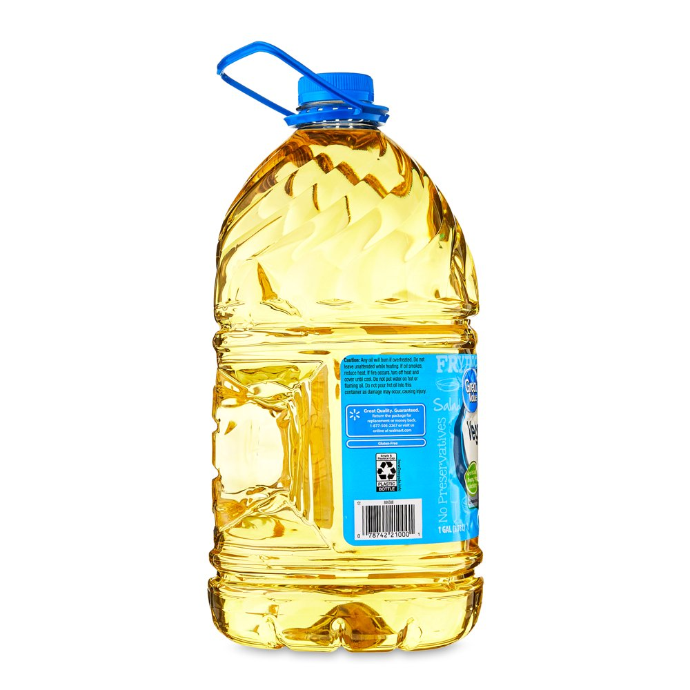 Great Value Vegetable Oil, 1 Gallon