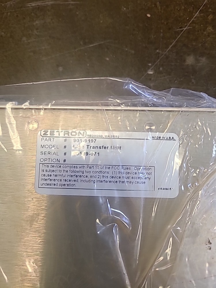 Zetron Line Transfer Unit #901-9197