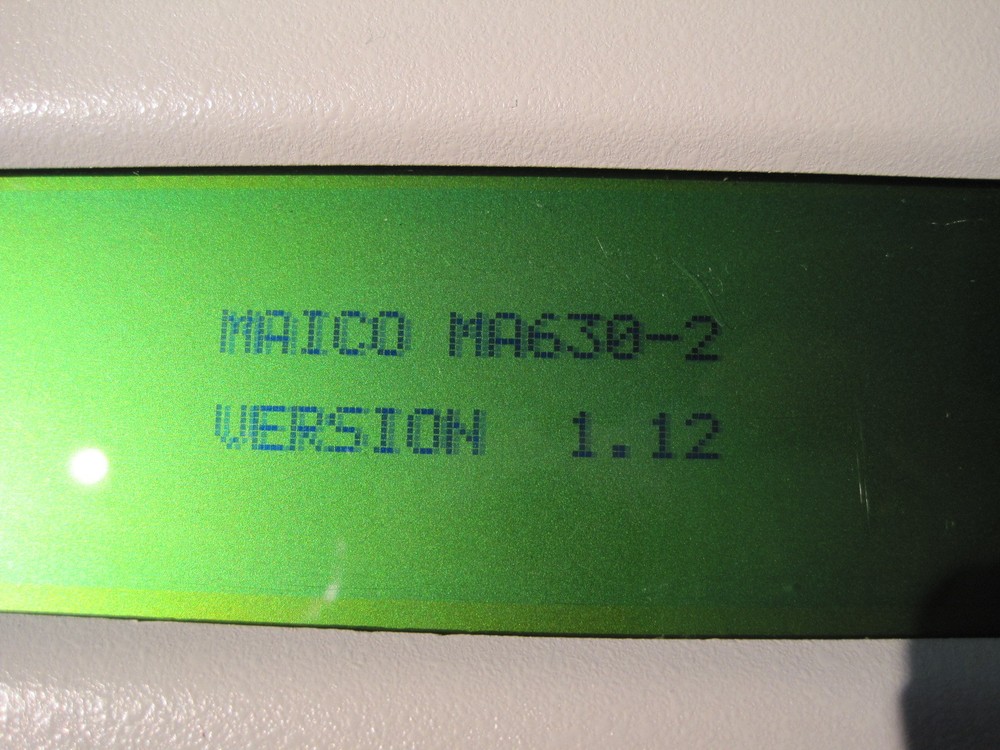 Maico MA 630 Series 2 Tympanometer / Ear Analyzer