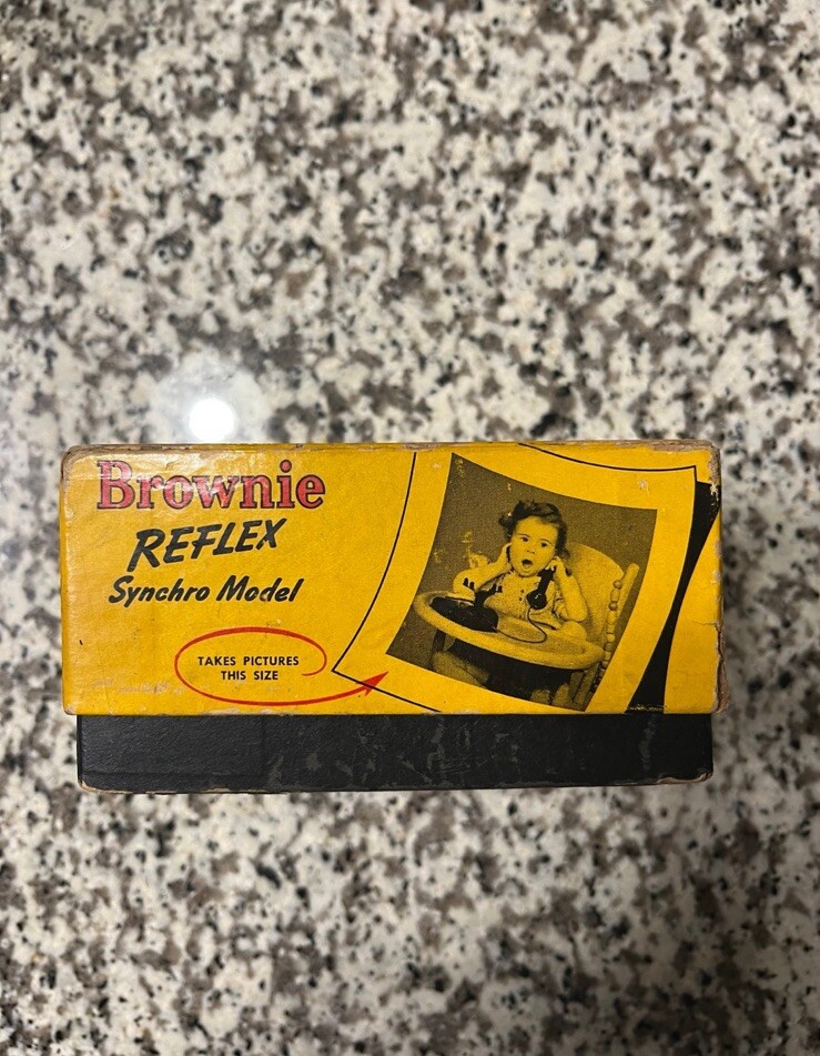 Brownie reflex synchro model camera