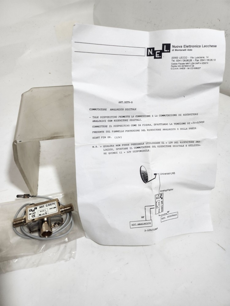 DSTV-B LNB Dual Output Digital Analog Switch r1c1