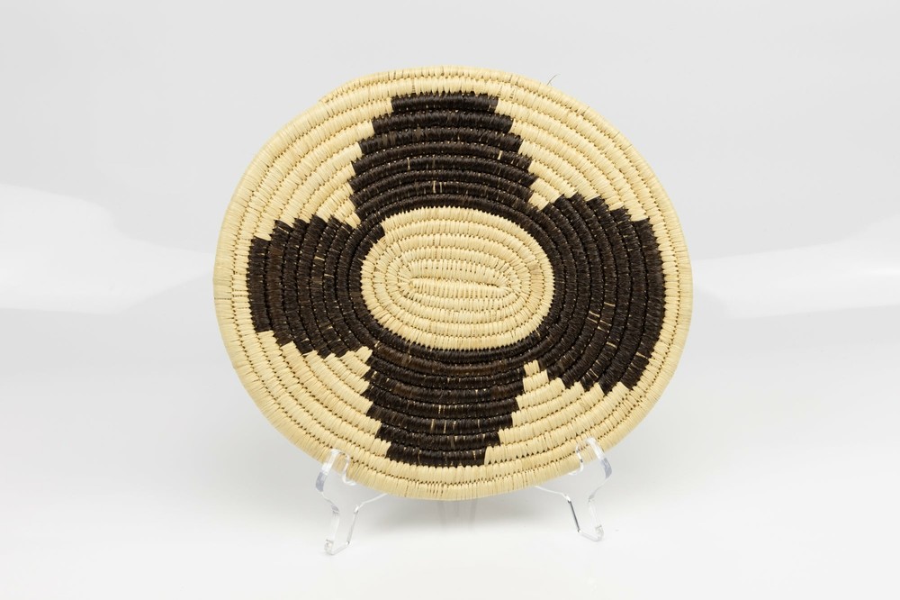 Hand Woven Vintage Plate Basket