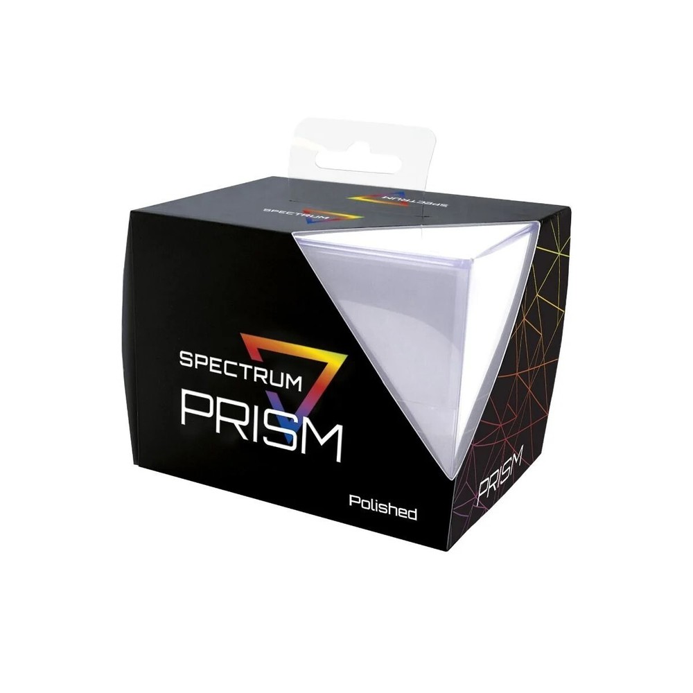 1 BCW Crystal Clear Smooth Glossy Prism Deck Case