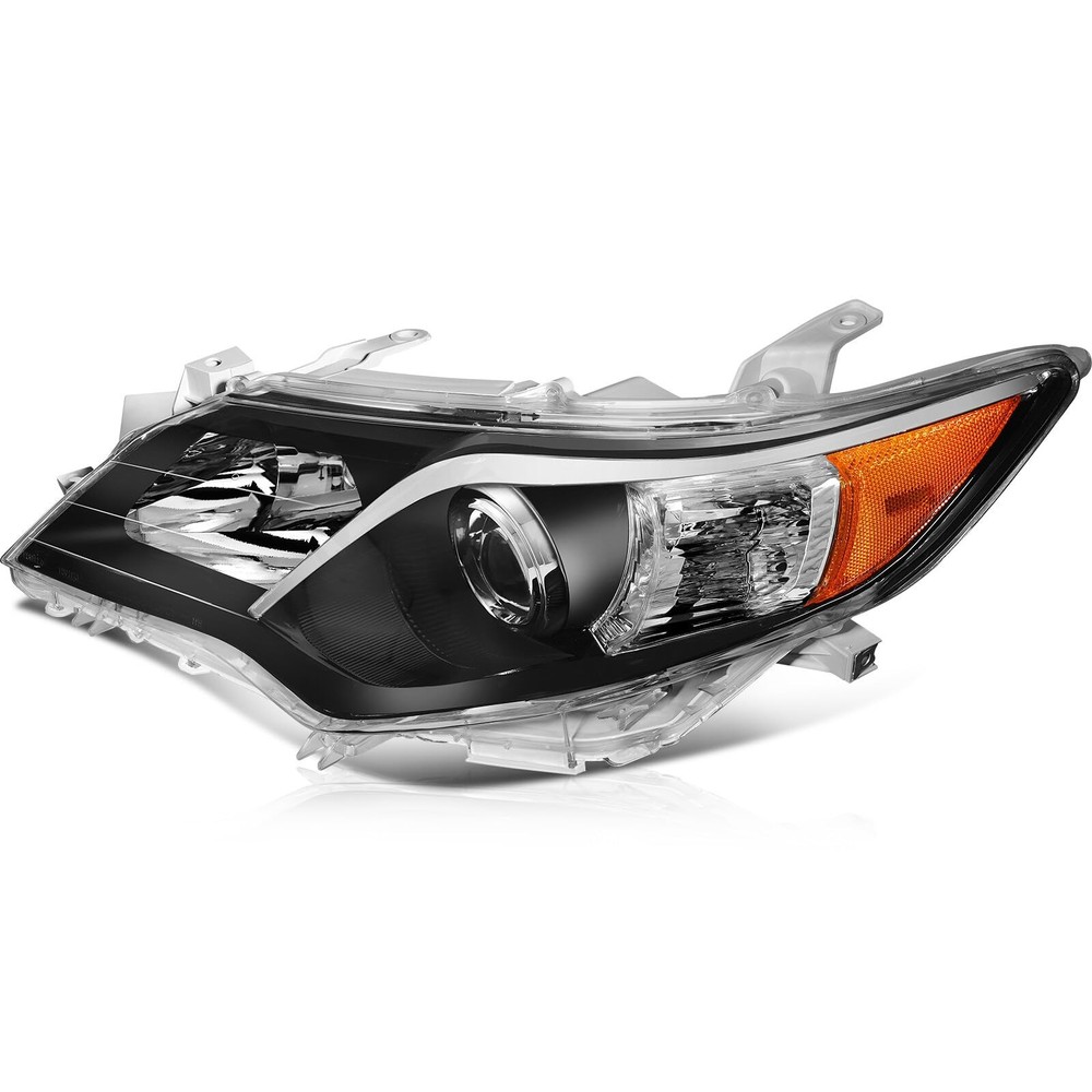 Camry 2012-2014 Black Headlight Assembly Both Sides Replacement
