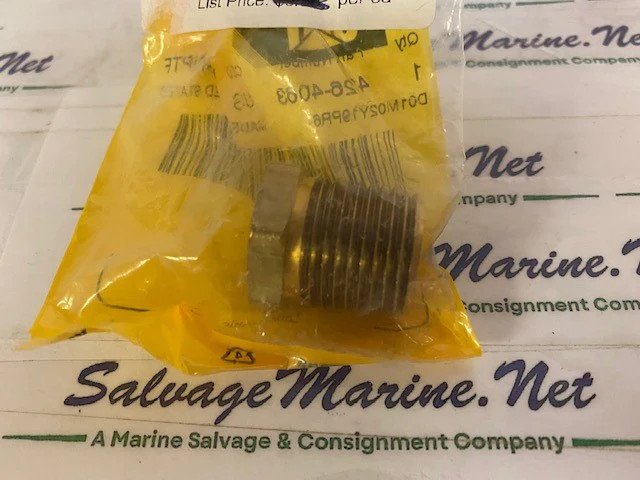 Caterpillar #426-4063 Pipe Thread Plug NPTF.