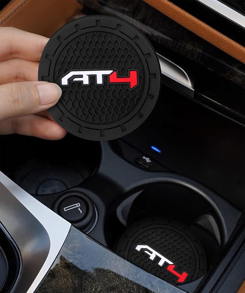 2 Silicone Cup Holder Coasters for Car