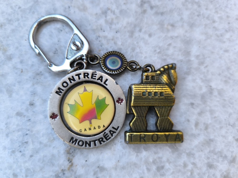 mini collection of keychains