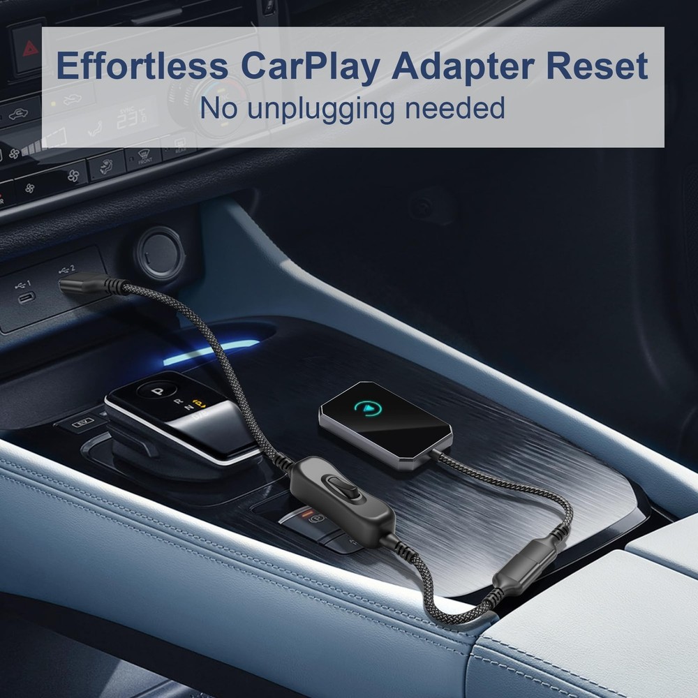 Itramax USB On Off Switch Cable,USB Extension Cable Support 6.6FT/2M, Black