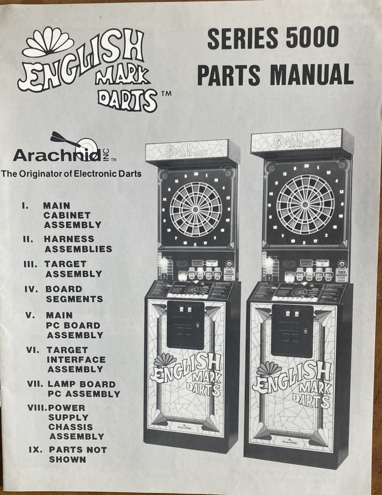 English Mark Darts Service Package
