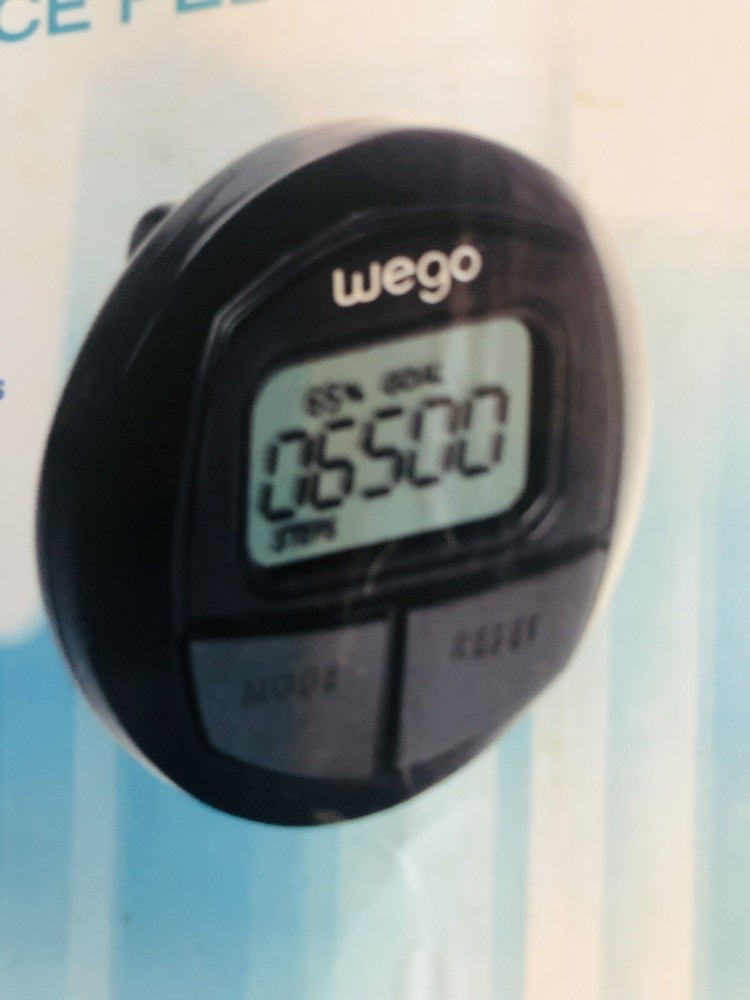 2 Function Sportline Step and Distance Pedometer