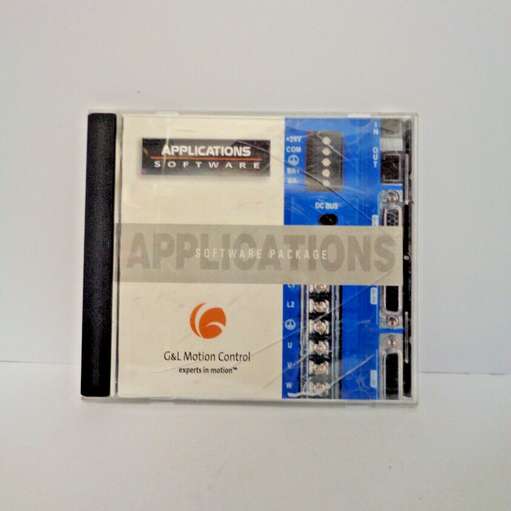 G&L MOTION CONTROL M.3000.0092 VERSION 16.0.1 APPLICATIONS SOFTWARE