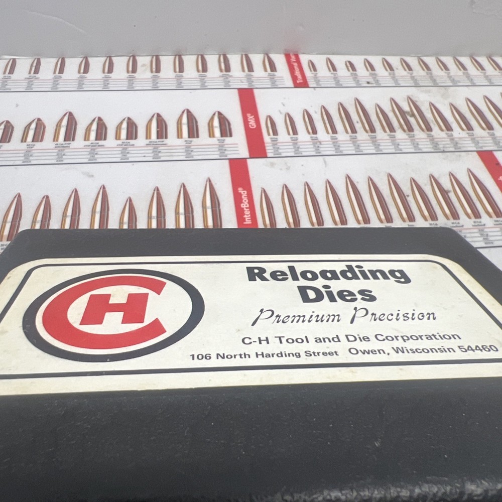 C&H TOOL & DIE 7.65 MAUSER 2 / DIE SET RELOADING NICE