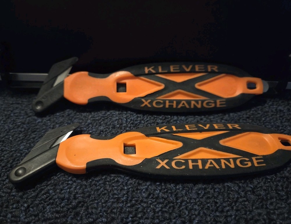 2-pc Klever Xchange Box Cutter