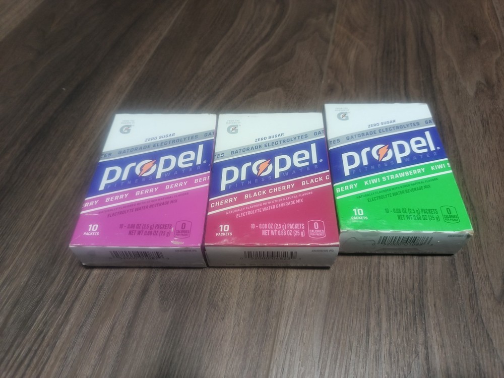 Propel Electrolyte Powder Packets, 3 Pack-10 Counts EXFEB25