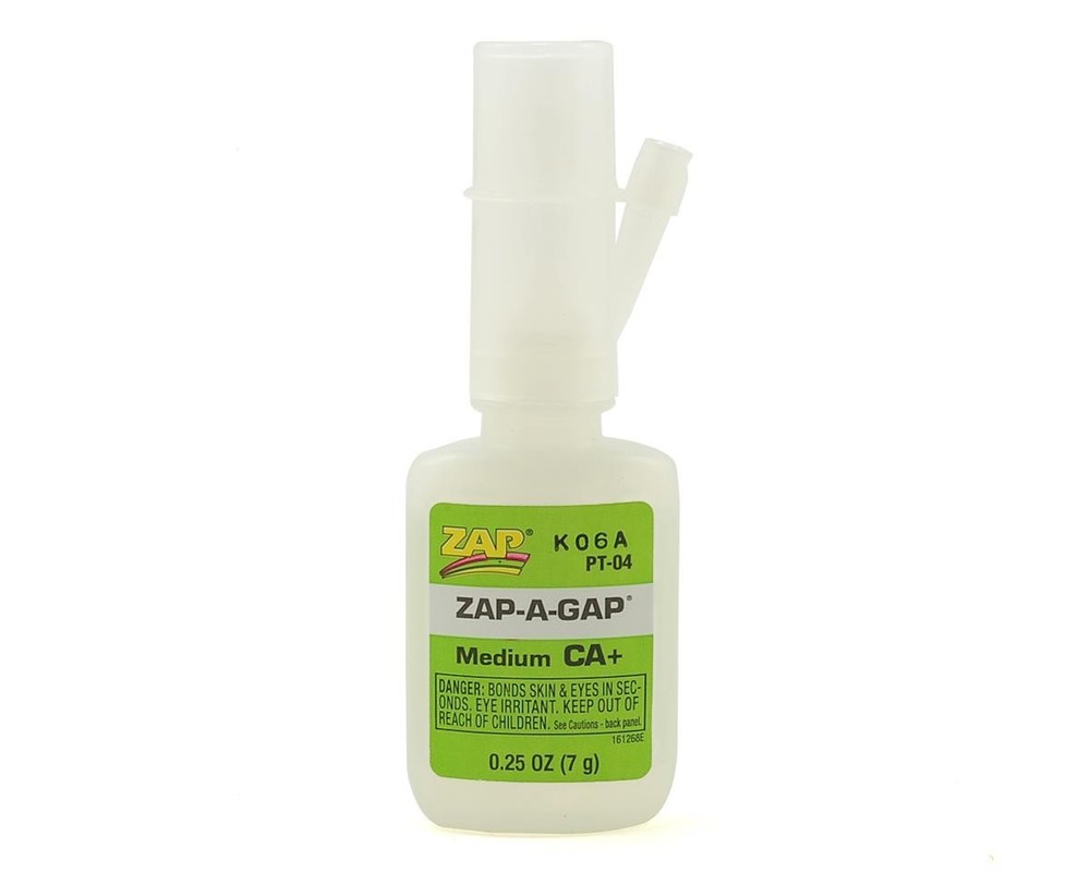 Pacer Technology Zap-A-Gap CA+ Glue (Medium) (0.25oz) [PAAPT04]