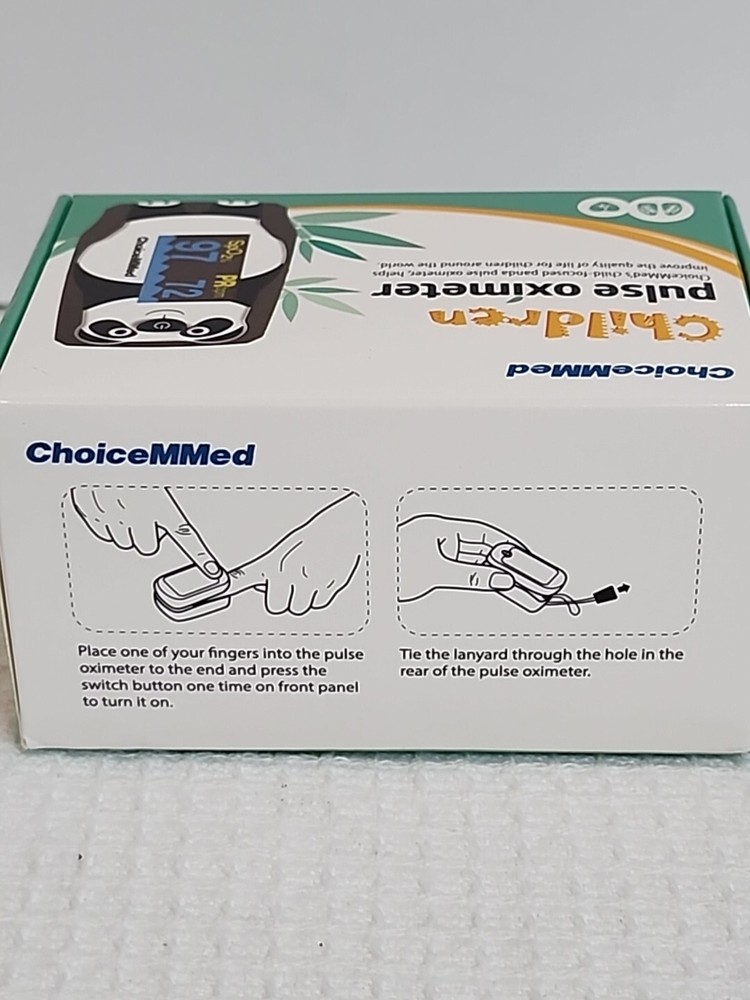 Pediatric Pulse Oximeter By ChoiceMMed New