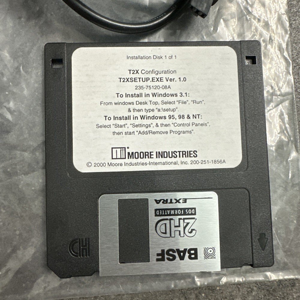 Moore Industries 803-053-26A Computer Port Interconnect Cable